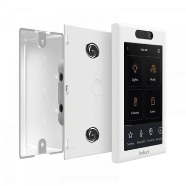 Brilliant BHA120USWH1C Control de Iluminaci&oacute;n Touch con Pantalla Wi-Fi Blanco image number null