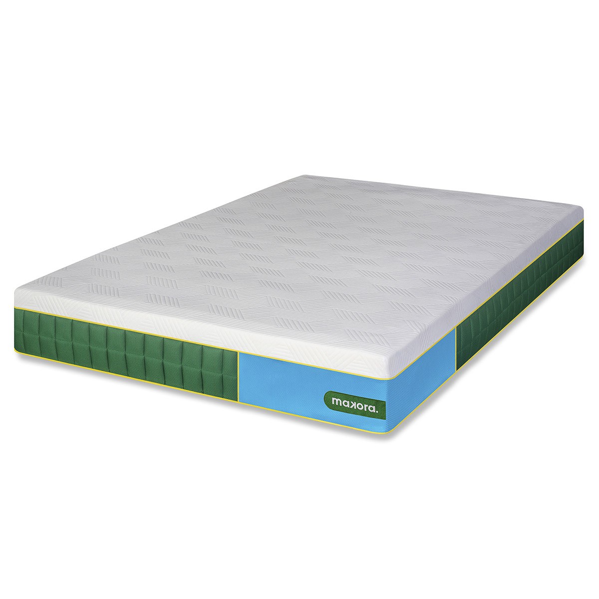 Colch&oacute;n Individual Makora Elara Hibrido Memory Foam Ergon&oacute;mico image number null