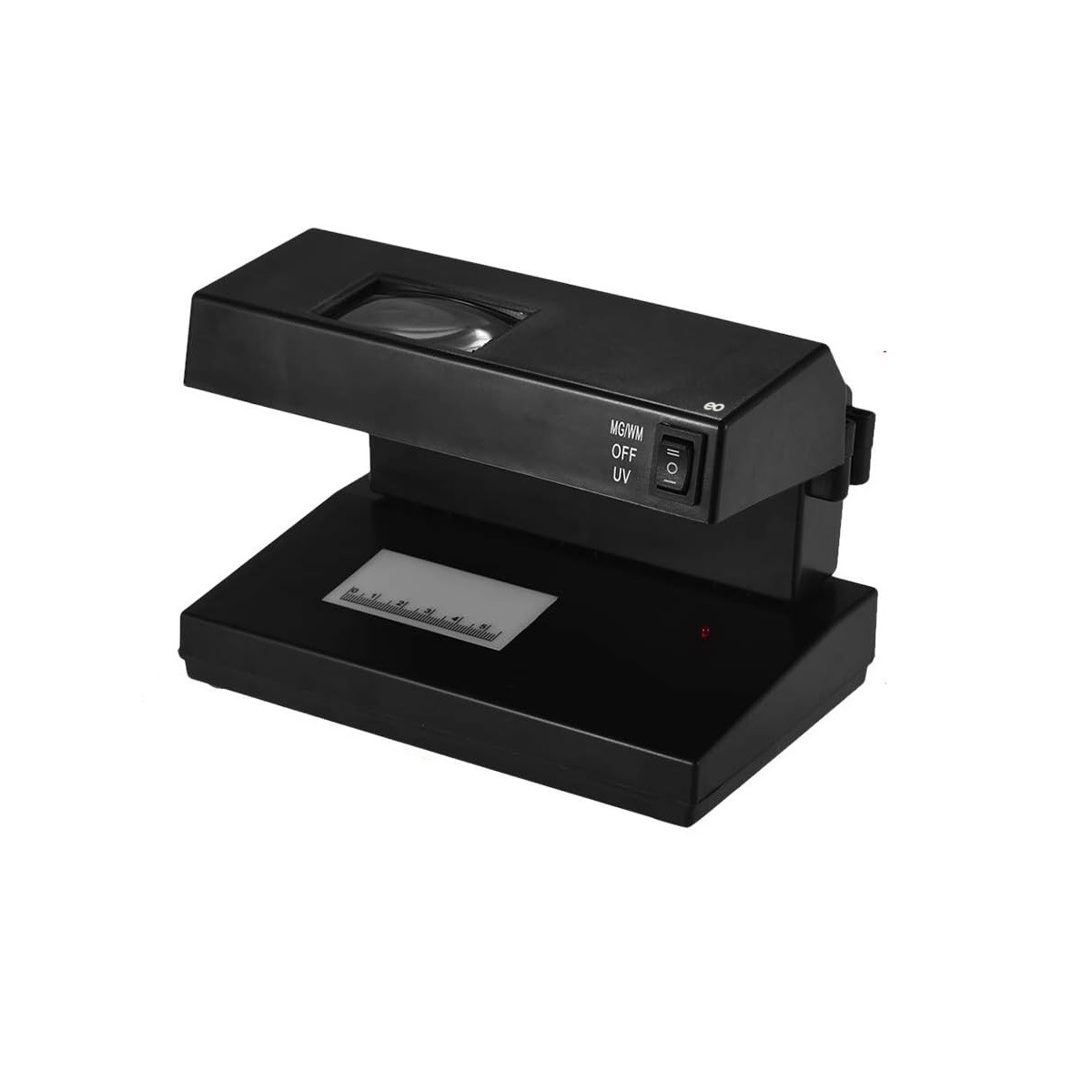 Detector De Billetes Falsos Con Lupa Y Regla Uv 9w Y 3x Led image number null
