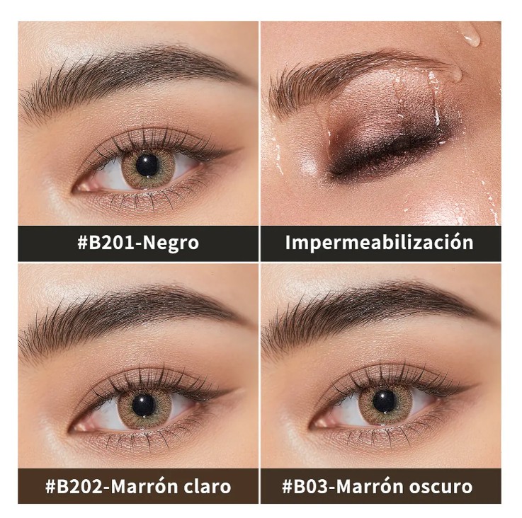 Lapiz Para Ceja Maquillaje Para Cejas Delineador Modelo Cafe 3 Piezas image number null