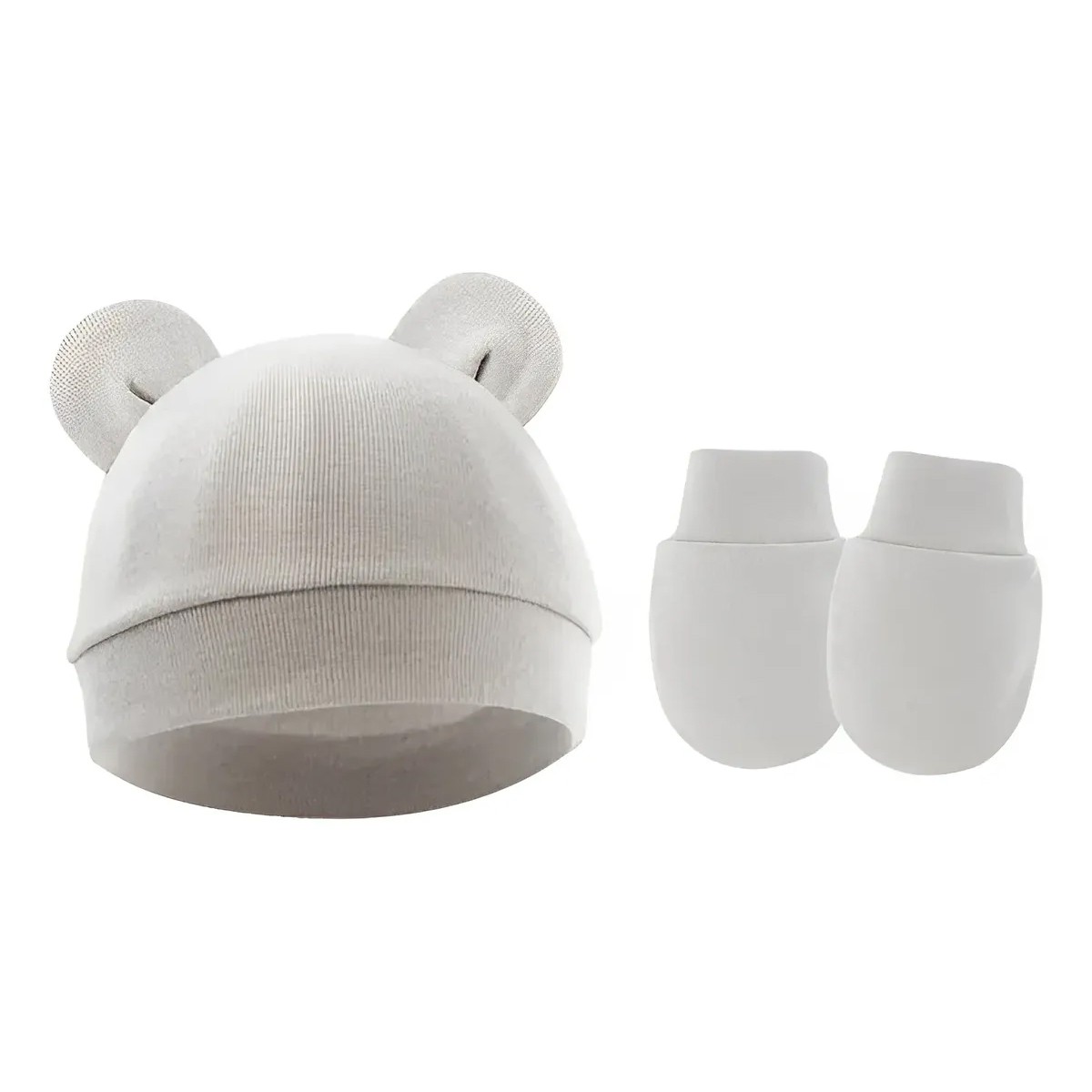 Juego De 4 Sombreros Para Beb&eacute;s, Guantes Antiara&ntilde;azos Para Recien nacido image number null