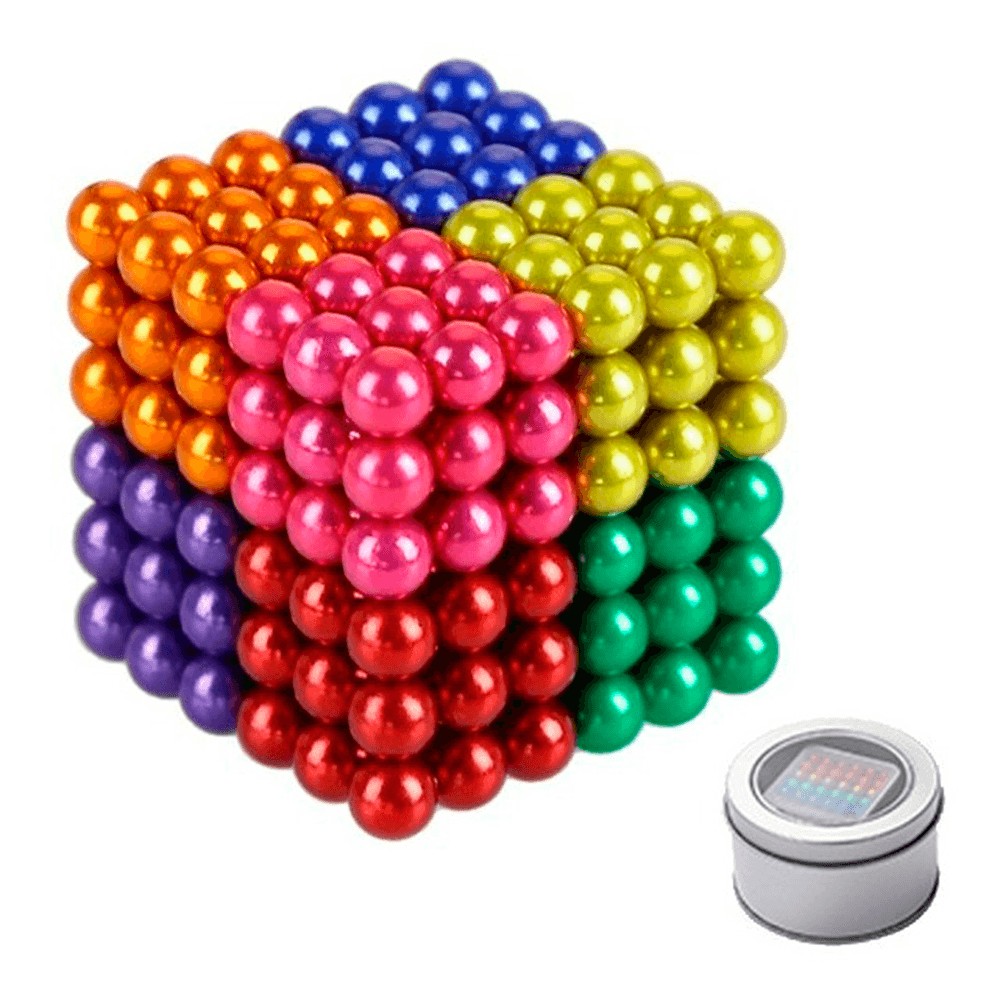 Cubo Magn&eacute;tico Magic Magnet Cube El Juguete, 216pcs 5mm. image number null