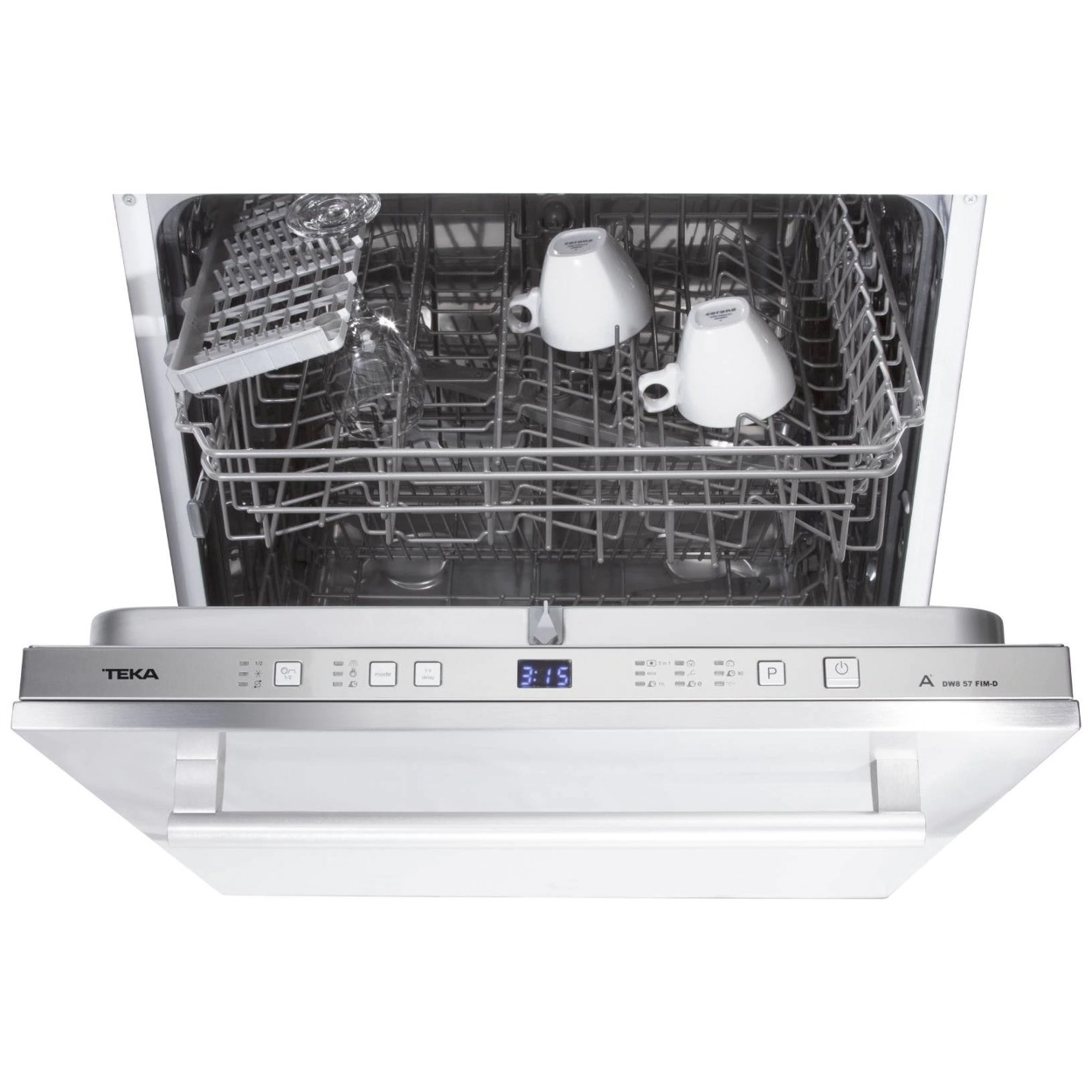 Lavavajillas Empotrable Teka DW8 57 FIM-D de 60 cm (24 pulgadas) Para 13 Servicios en Acero Inoxidable image number null
