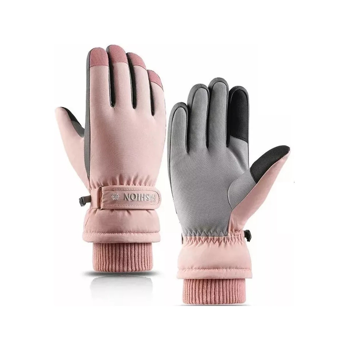 Guantes Gruesos Nieve Impermeables A Prueba Viento Ciclismo image number null