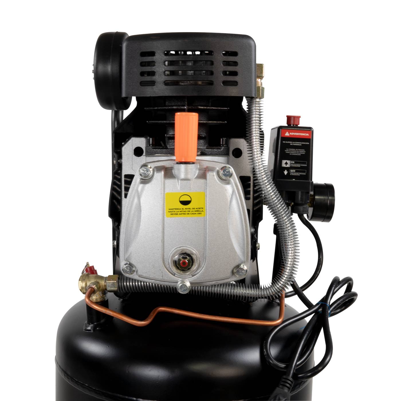Compresor De Aire El&eacute;ctrico SWEDISH POWER 50 Litros 3 Hp 116psi 110v/60hz Vertical - HKC50V image number null