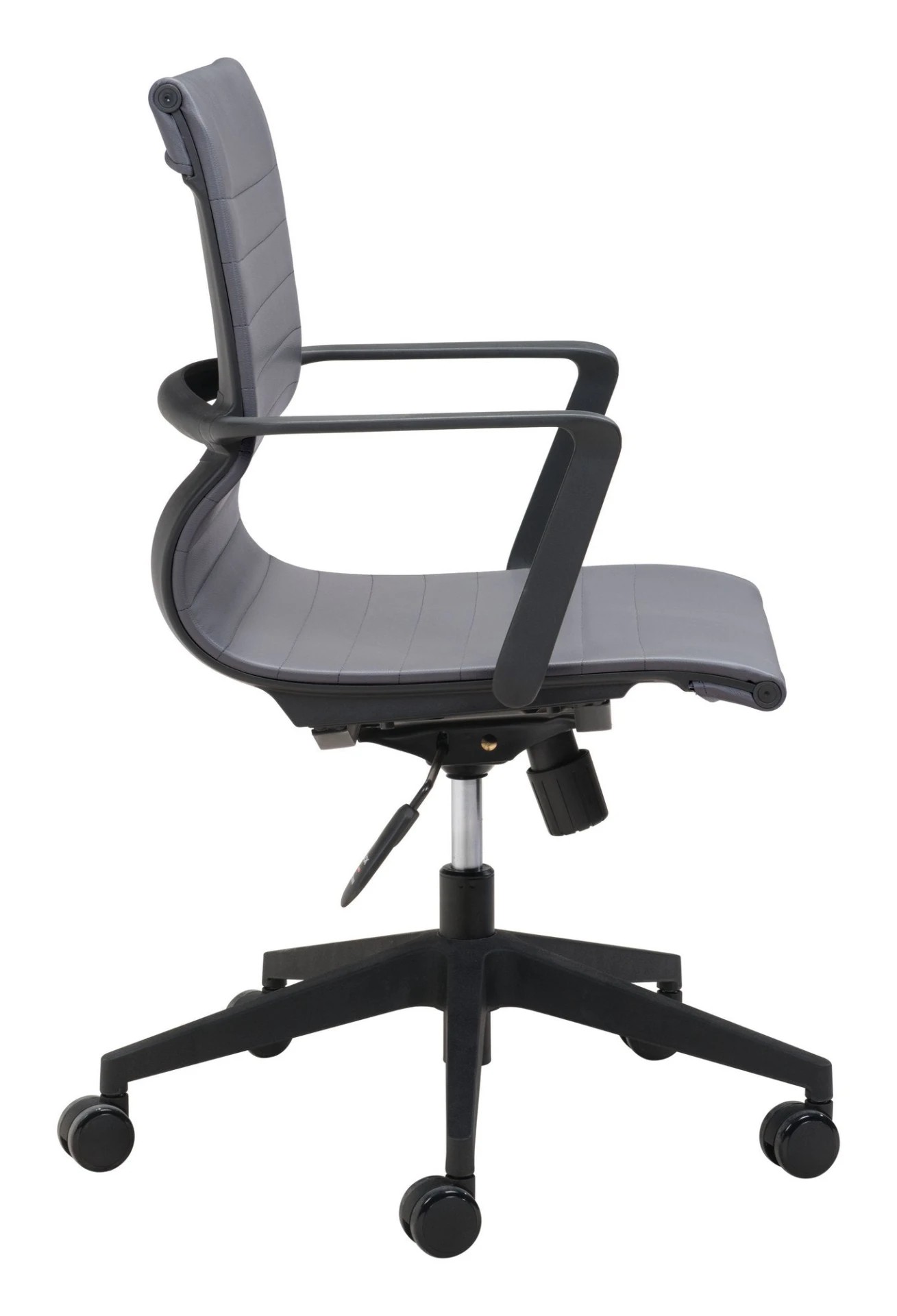 Silla de Oficina Stacy Gris Kessa image number null