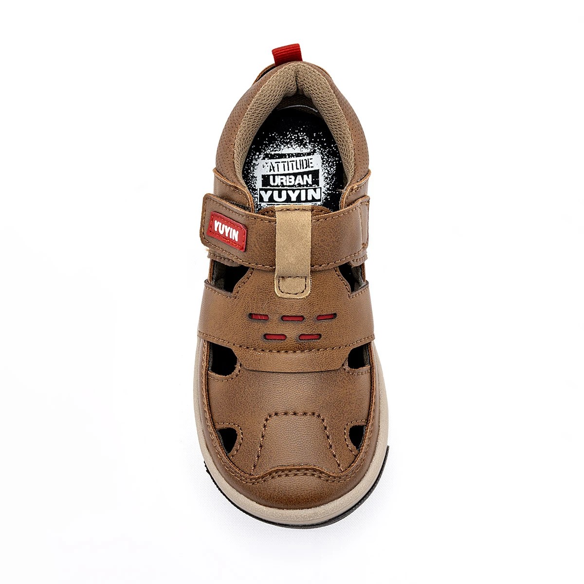 Yuyin Sandalia Camel Para Infantil Ni&ntilde;o Cod.140947 image number null