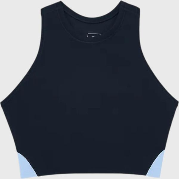 Top On Movement Crop Mujer Deportivo 1wd10110900 Azul Marino S image number null