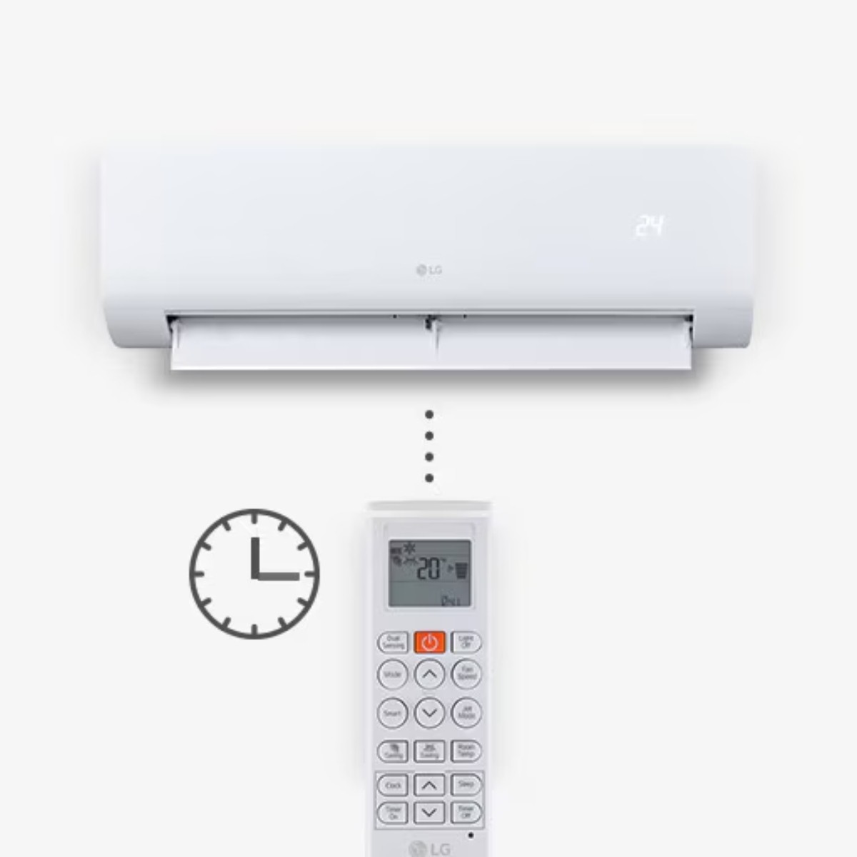 Aire Acond. Minisplit LG MW122C4 11,000 BTUS Solo Frio ON/OFF 220V ALBY35. image number null