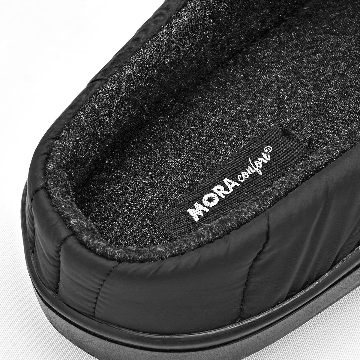 ZAPATO PANTUFLA HOMBRE Mora Confort YOEL NEGRO image number null