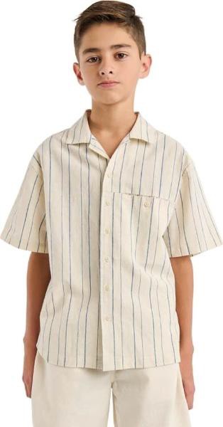 Camisa casual ni&ntilde;o beige Next & Co modelo LINC image number null