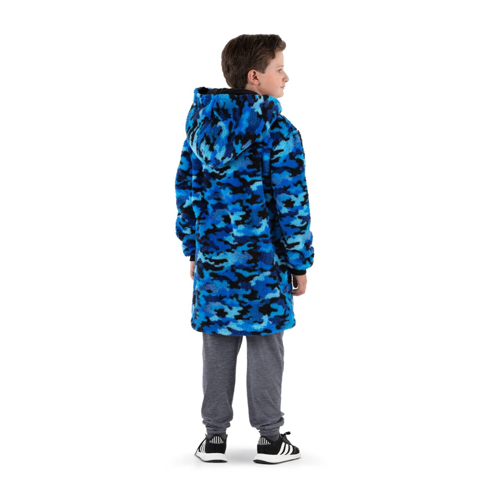 Sudadera Infantil Convertible En Coj&iacute;n Y Peluche Tiburon Feroz ESQUIMAL image number null