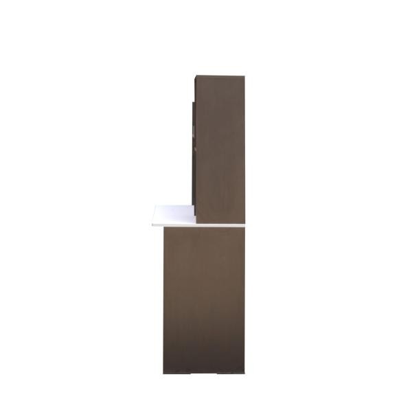 Alacena Dal&iacute;, Atlas del Descanso color Chocolate/Blanco image number null