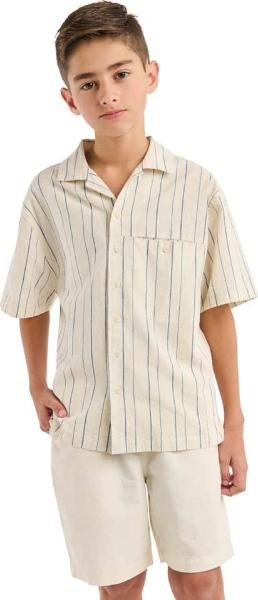 Camisa casual ni&ntilde;o beige Next & Co modelo LINC image number null