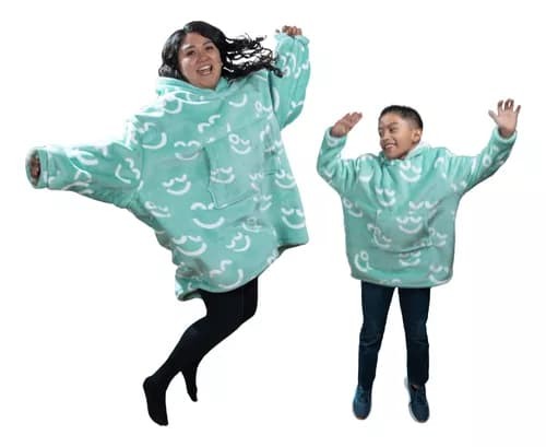 Coomfi - Maxi Hoodie, Sudadera Para Dormir Unitalla Adulto Verde image number null