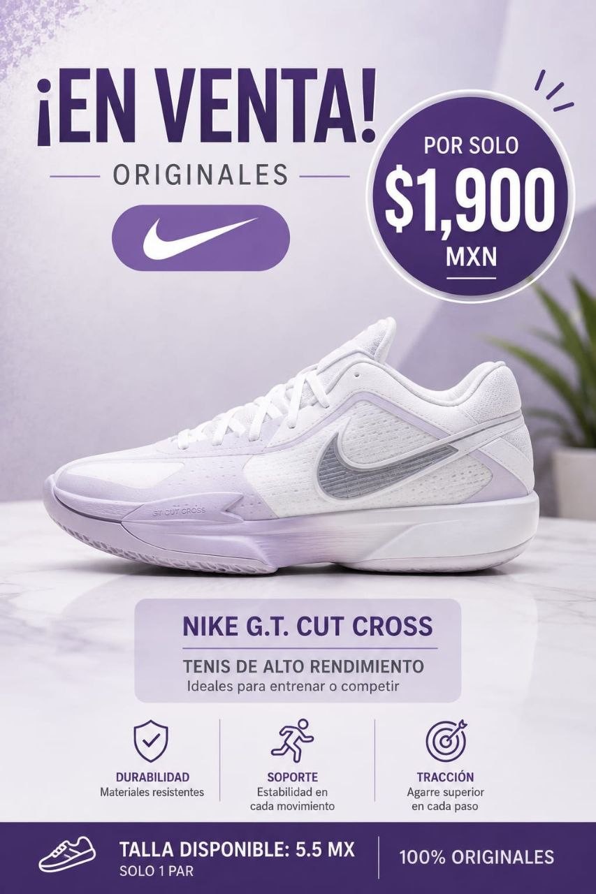 Zapatillas Deportivas Nike G.T. Cut Cross image number null