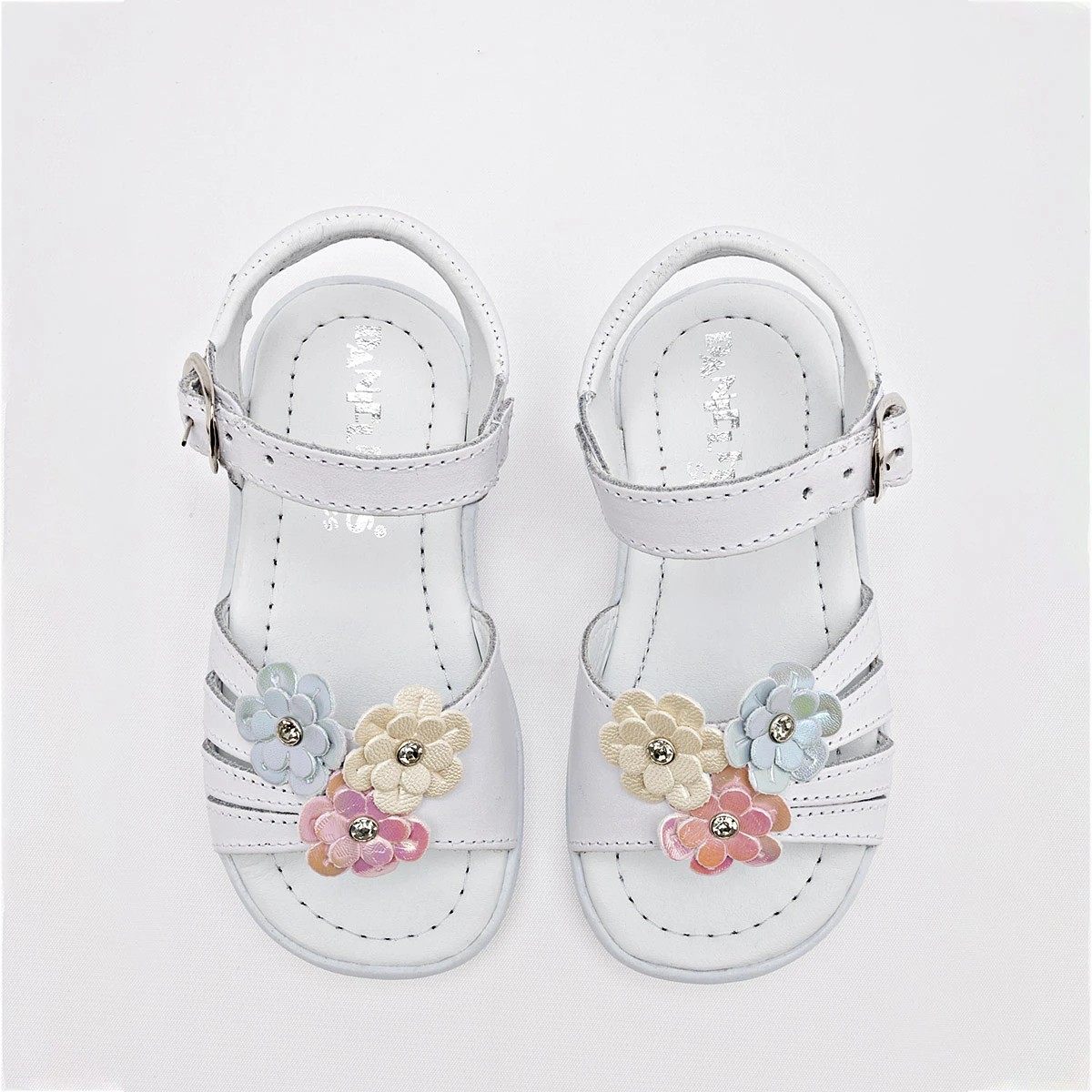 ZAPATO SANDALIA Danielitos Shoes NI&Ntilde;A 1721 COLOR BLANCO MULTICOLOR image number null