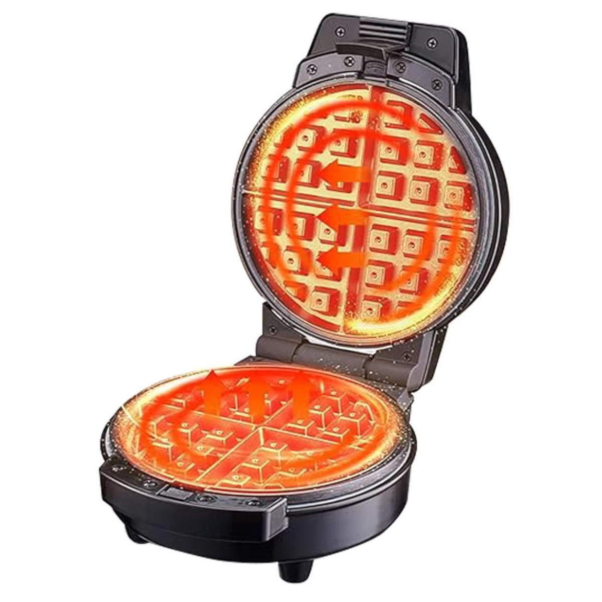 Wafflera Belga Masterchef Flash Cook 4 Rebanadas MK-WM-1CBLACK image number null