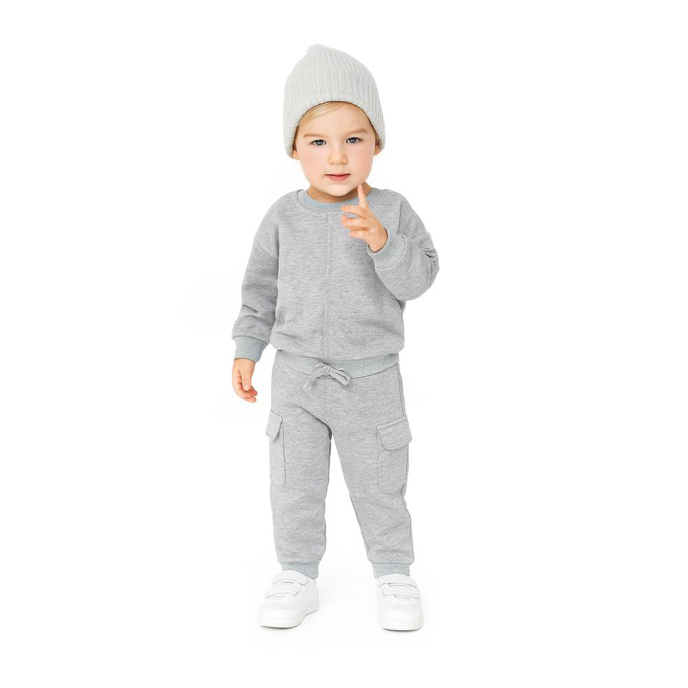 Pantalon jogger tipo cargo para ni&ntilde;o /Kids 96180 (Gris light) image number null
