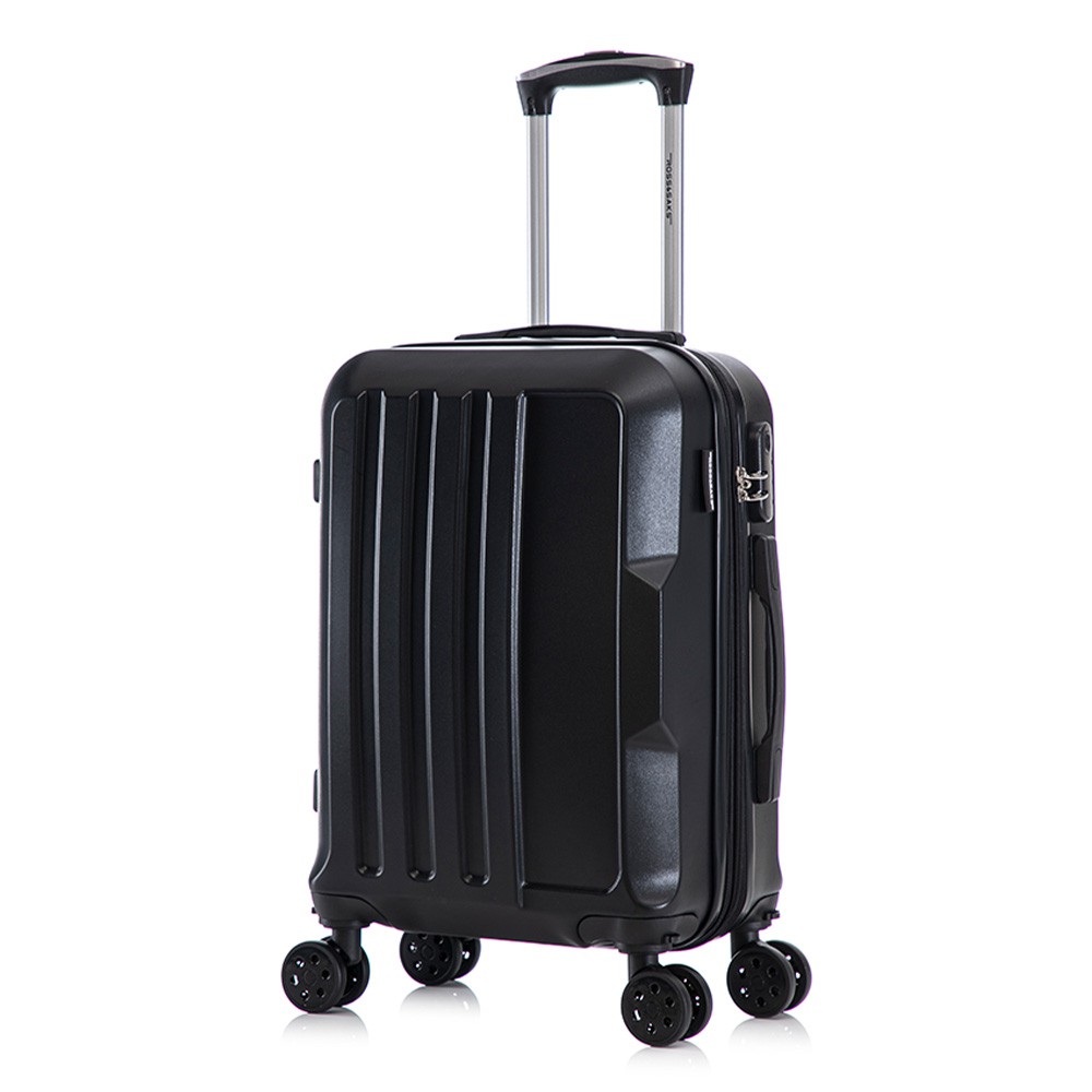 Maleta de Mano R&iacute;gida Expandible 10Kg | Con Ruedas 360&deg; &ndash; Ideal para Viaje y Cabina Negro image number null