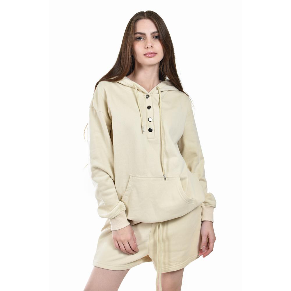 Conjunto sudadera con shorts Roman Fashion /Juvenil, 5290 (Beige) image number null