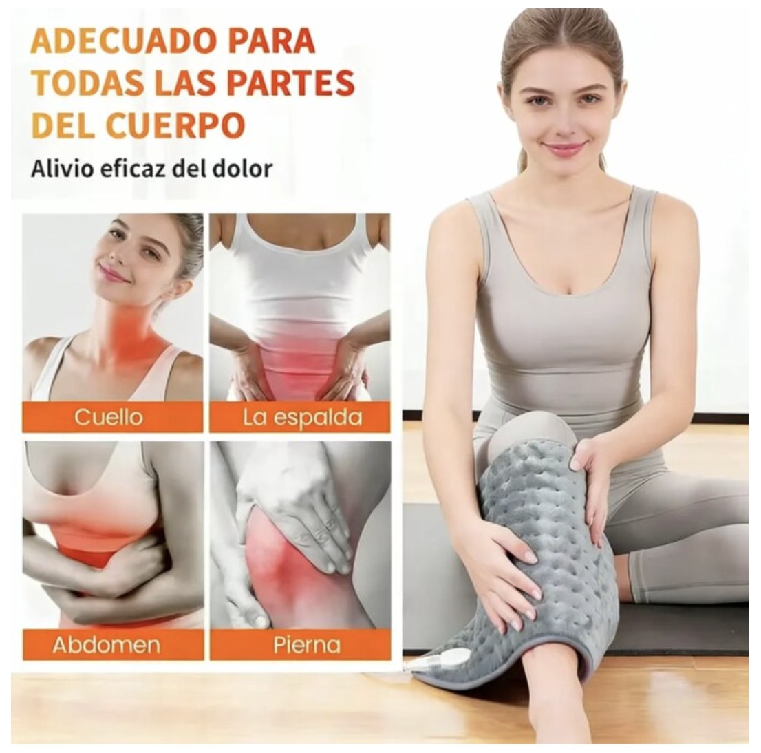 Almohadilla T&eacute;rmica Coj&iacute;n Modelo Gris image number null