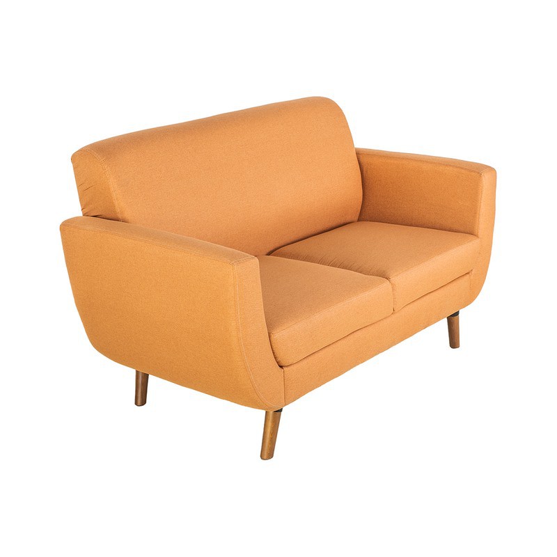Love Seat Lewis Mandarina - Kessa. image number null
