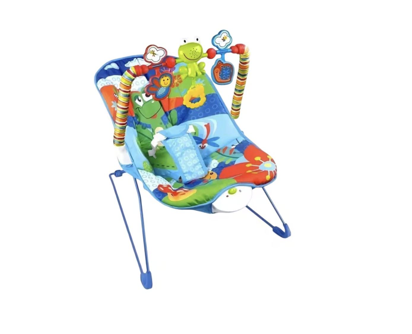 Silla Vibradora para Beb&eacute; Modelo Azul image number null
