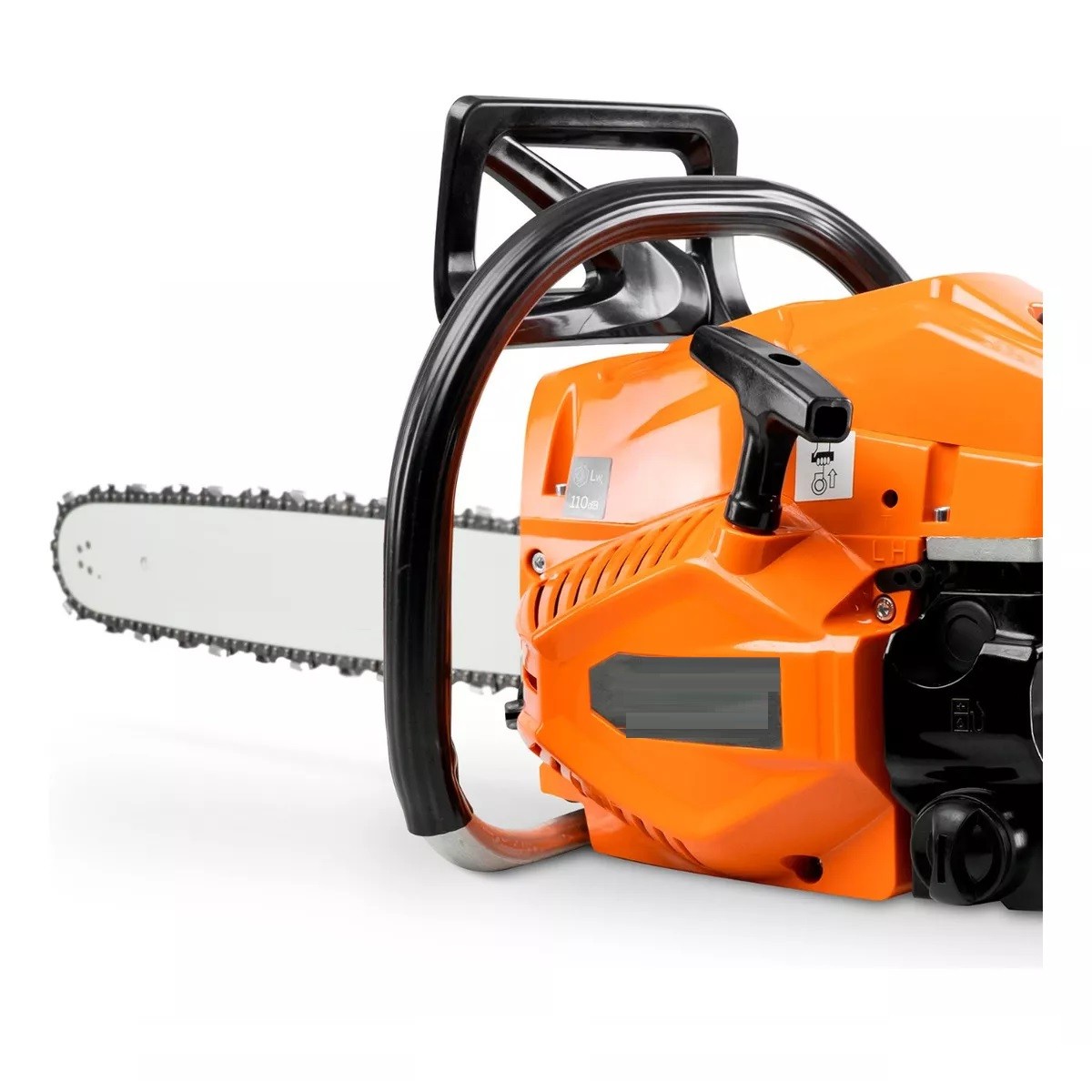 Motosierra A Gasolina 54cm3 3.4hp Corte 20 Color Naranja. image number null