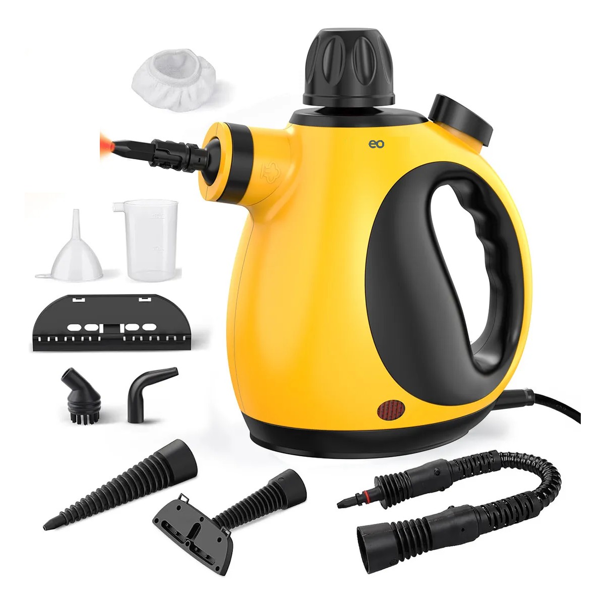 Limpiadora De Vapor Maquina Portatil Automotriz Amarillo image number null