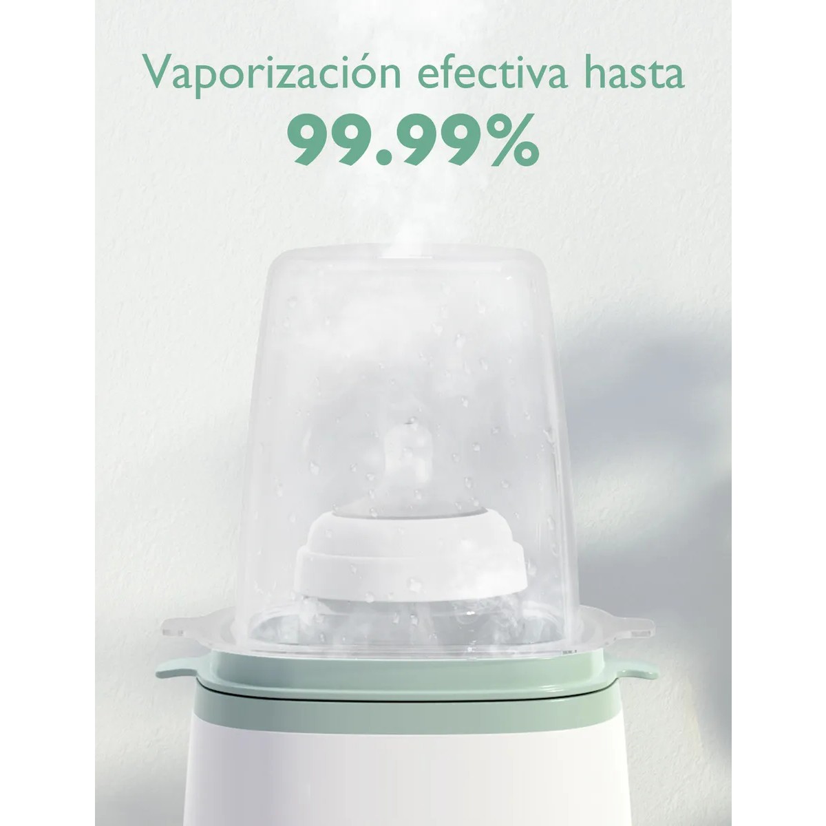 Calentador Biberones Para Beb&eacute; Control Preciso de la Temperatura Verde image number null