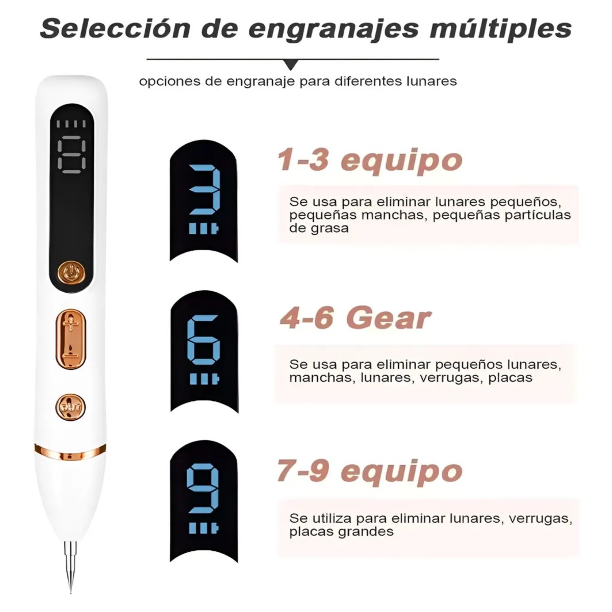 Pluma Quita Verrugas Pecas Cauterizador Remuve Manchas Luz image number null