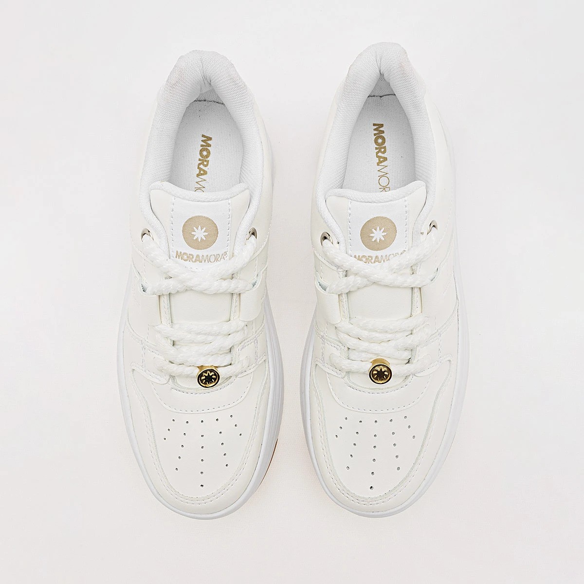 TENIS URBANO Moramora MUJER EN COLOR BLANCO ADELINA image number null