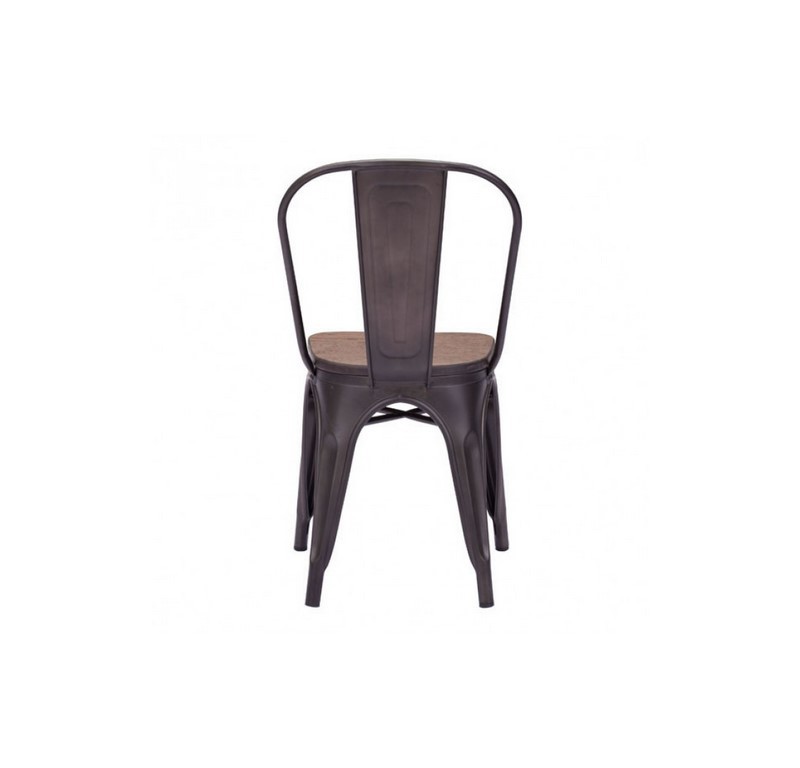 Silla Elio - Madera Rustica - Kessa. image number null