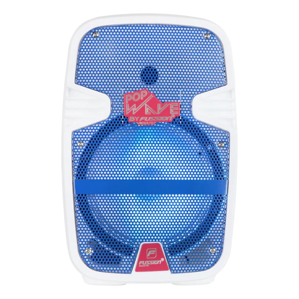 Bafle Amplificado Fussion PBS-9936WH 8" 20W C/Backpack Blanco ENDY5* image number null