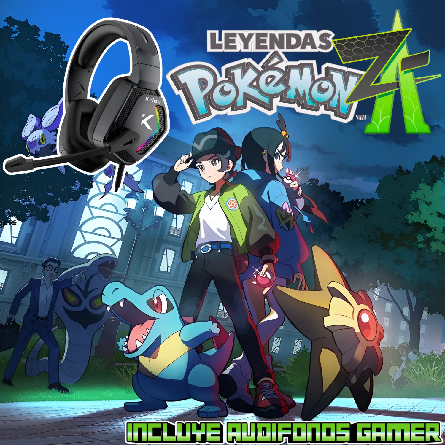 Nintendo Switch 2 Pokemon Audifonos image number null