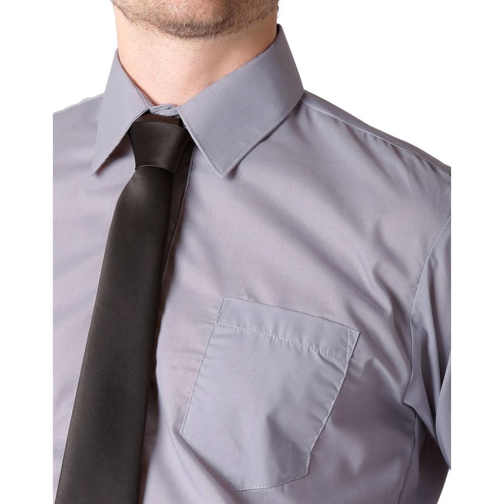 Camisa Hombre Vestir Regular Gris Lavin 54104605 image number null
