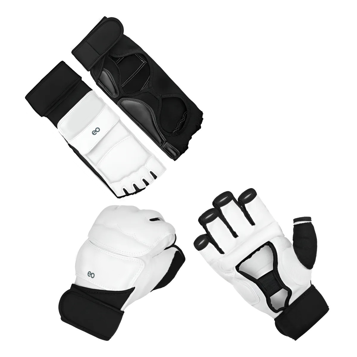 Guantes Taekwondo Equipo De Protecci&oacute;n Guantesde + Botas 2pc Talla: XS image number null