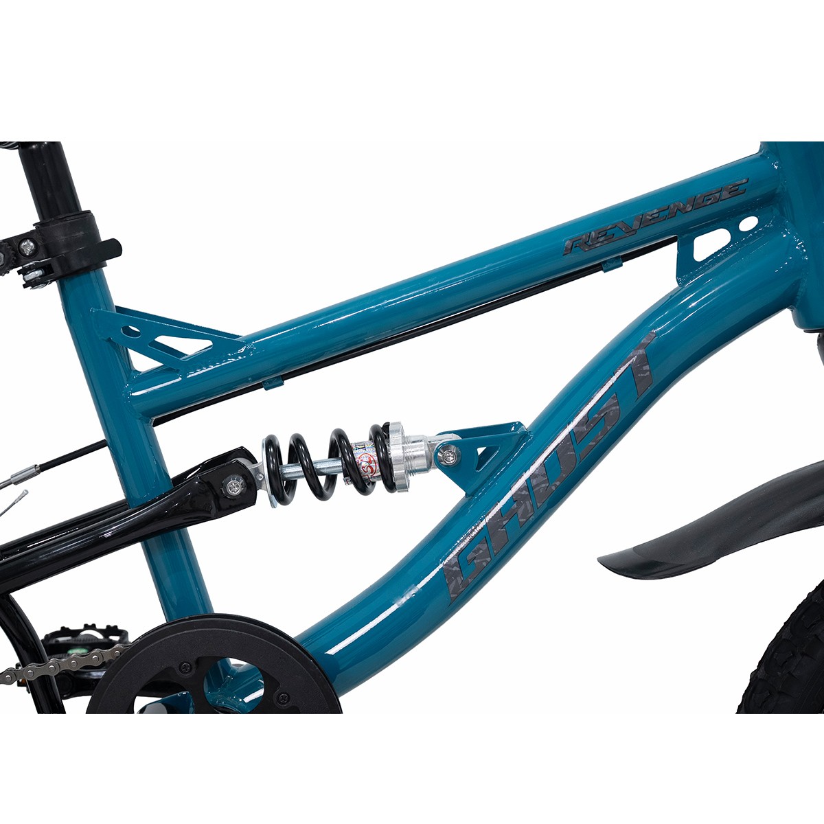 Bicicleta Infantil Rodada 16 de Acero Ghost Revenge Color Verde image number null