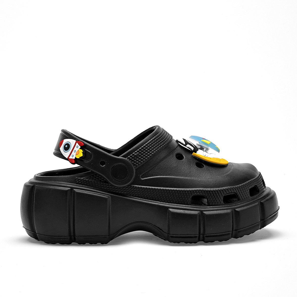 SANDALIA Evalight NI&Ntilde;O EN COLOR NEGRO W6200 ASTRONAUTA image number null