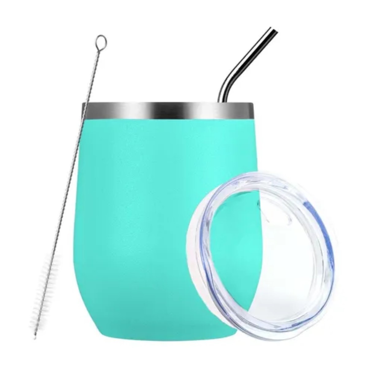 Vaso Termico 12oz Acero Inoxidable W/calor/fr&iacute; Azul image number null