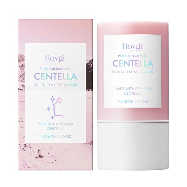 Hoygi Mascarilla de Arcilla Stick Centella 27g Minimiza Poros ,Hidrata y Calma la Piel Sensible, K-Beauty image number null