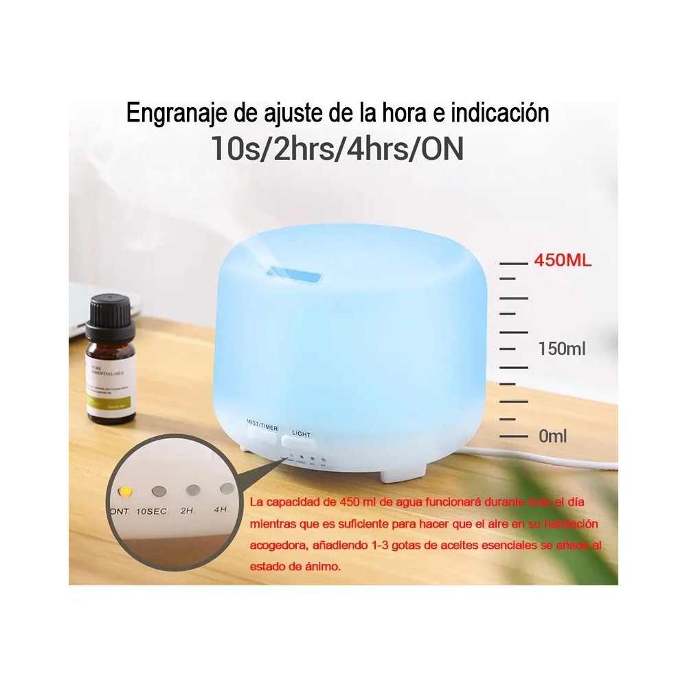 "Difusor De Aceites Esenciales Para Humidificadores Aroma blanco completo " image number null