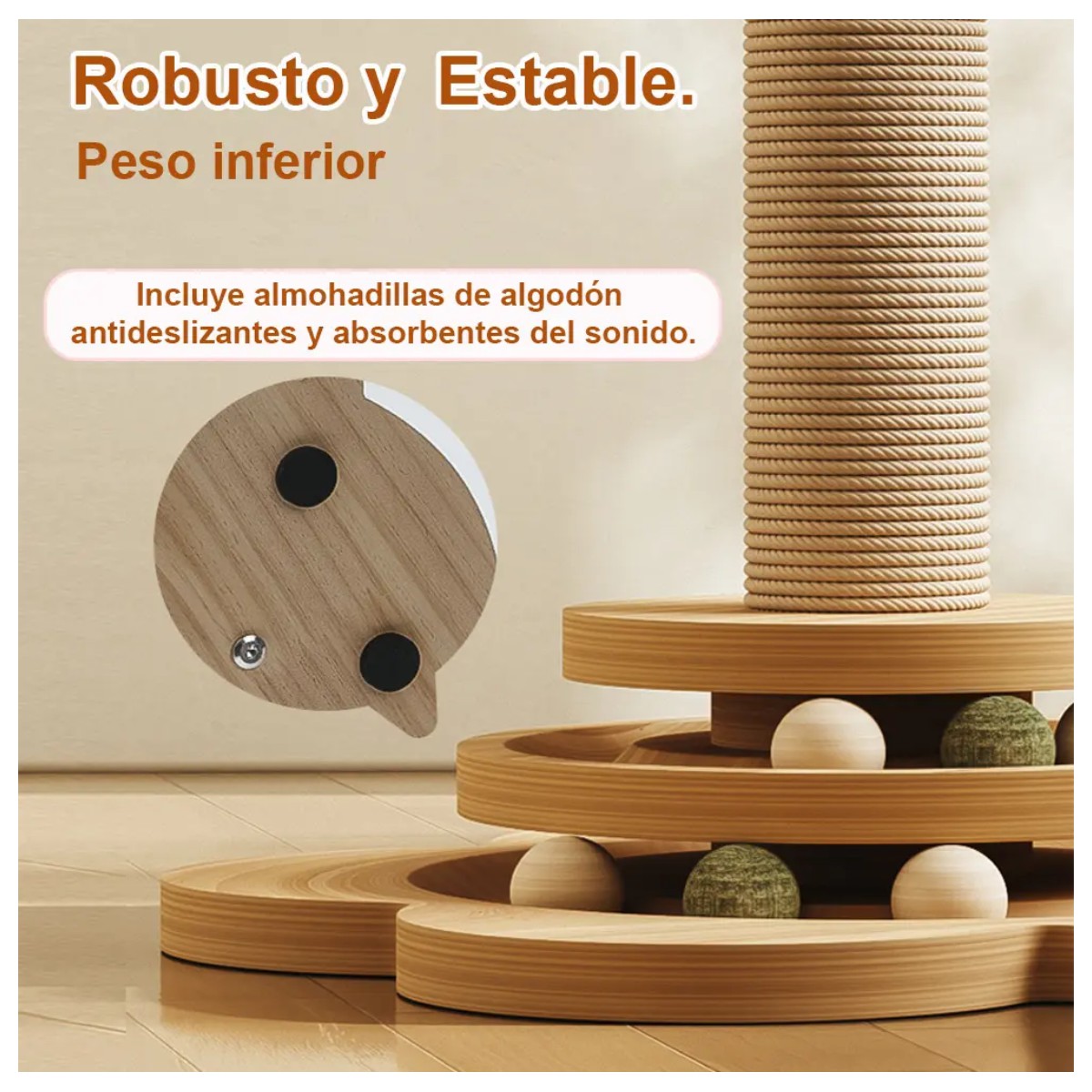 Rascador Gatos Con Sisal image number null