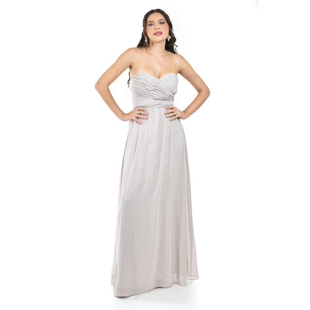 Vestido de noche multiformas Roman Fashion /Juvenil, 2001 (Hueso) image number null
