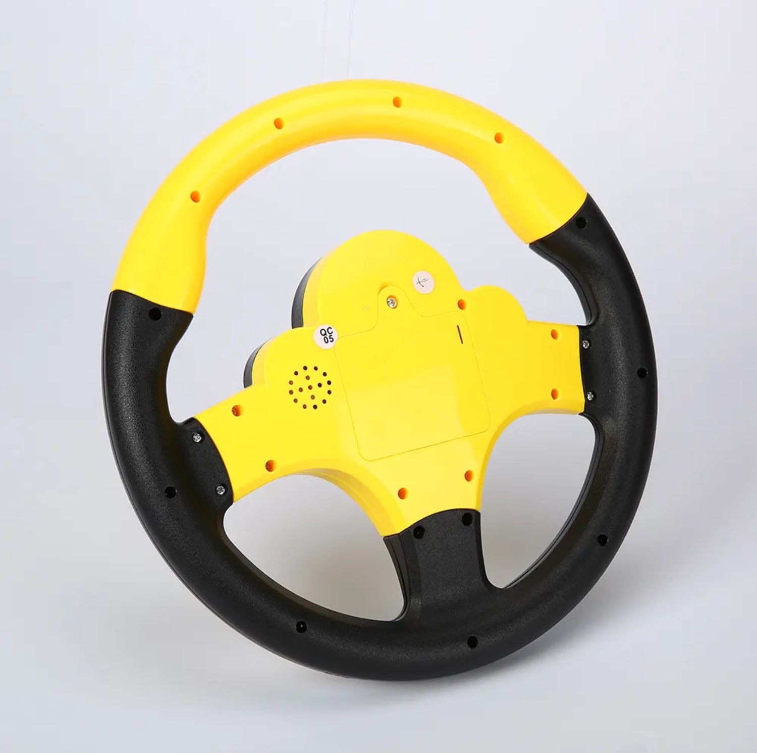 Volante Juguete 7pz Amarillo Negro image number null
