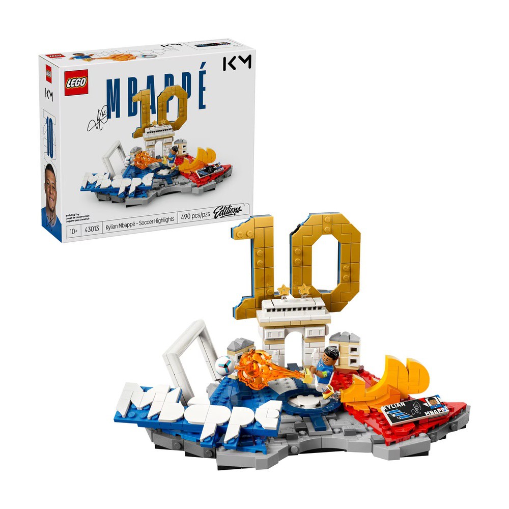 LEGO KYLIAN MBAPPE SOCCER HIGHLIGHTS SET DE CONSTRUCCION 43013 image number null