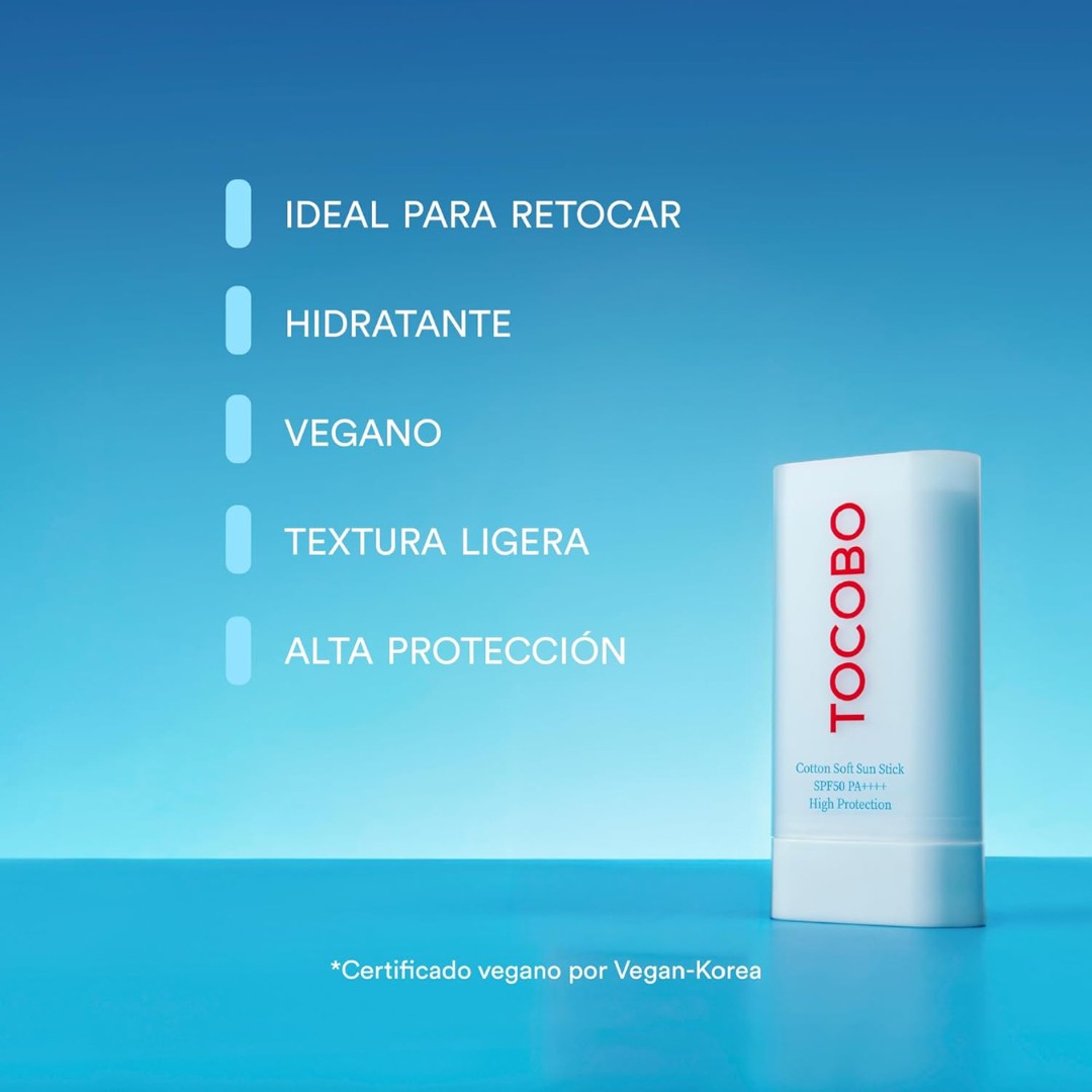 TOCOBO Cotton Soft Sun Stick SPF50 PA++++ image number null