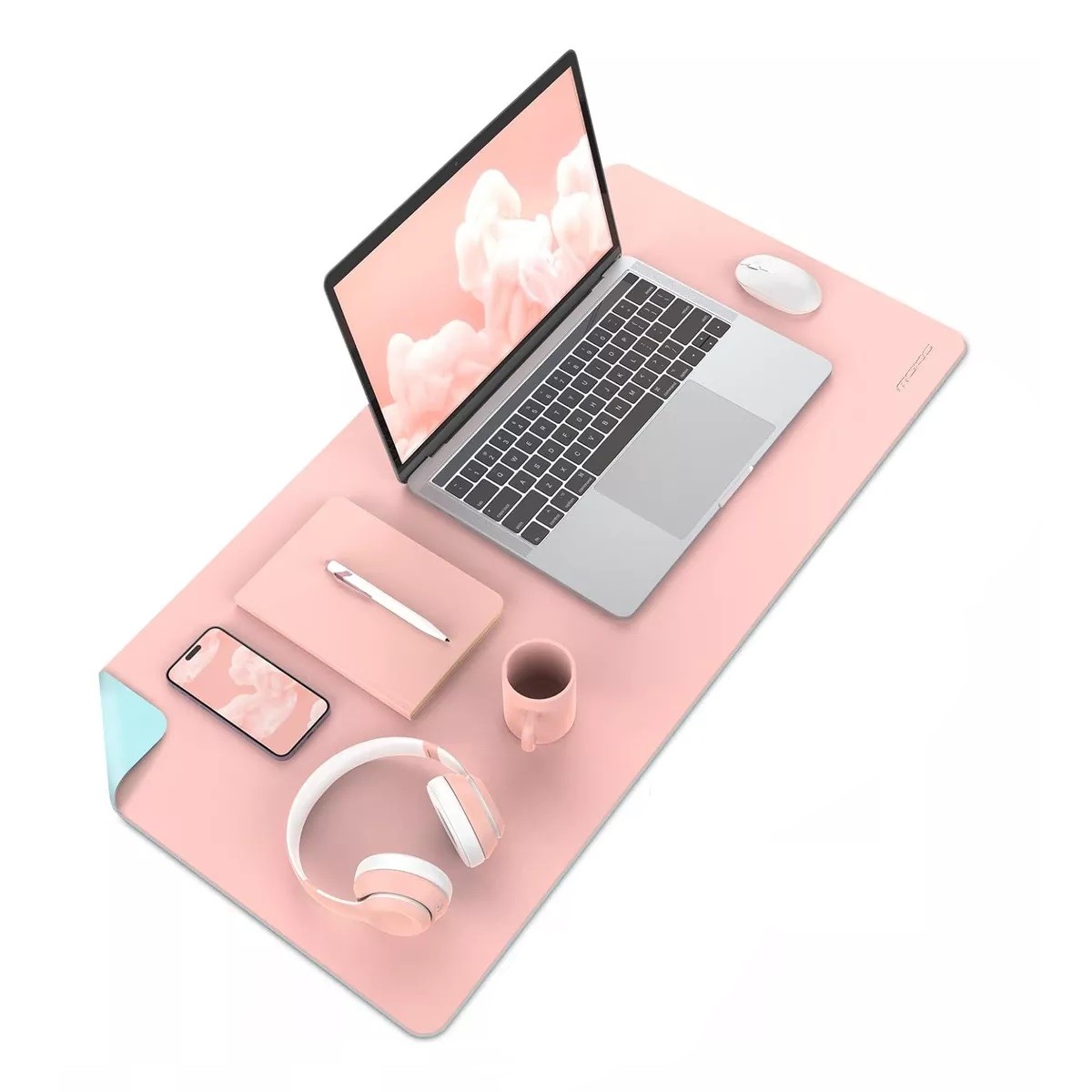 Mouse Pad Gamer Tapete Escritorio Raton 80x40cm Agua y Rose image number null