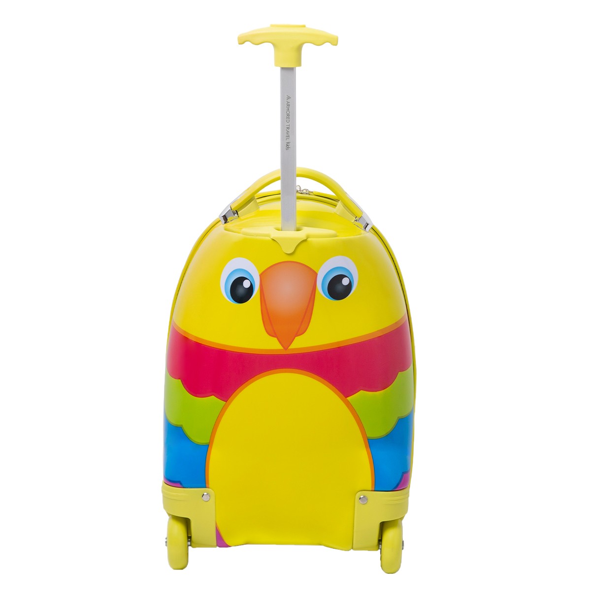 Maleta de viaje ni&ntilde;as ni&ntilde;os carry-on mochila r&iacute;gida infantil con ruedas 16 k&iacute;nder Preescolar usos m&uacute;ltiples Edades 2 a 6 a&ntilde;os Armored kids P&aacute;jaro. image number null